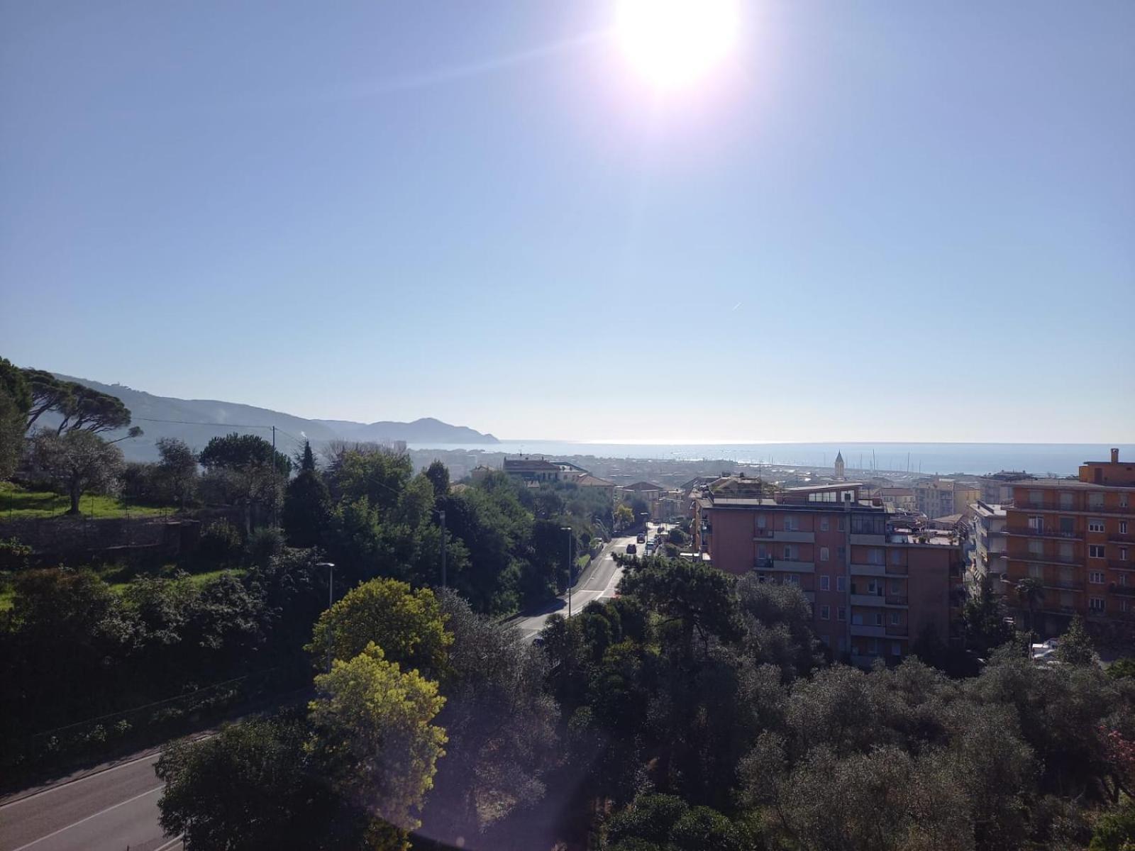 Апартаменты Terrazza Sul Mare In Via Devoto Кьявари Экстерьер фото